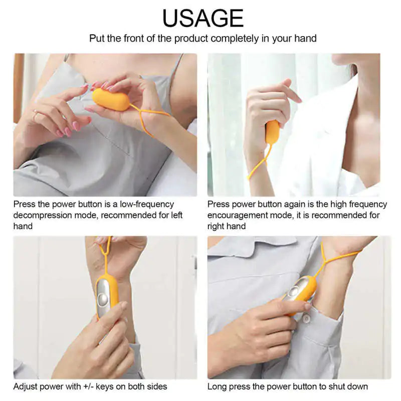 Microcurrent Holding Sleep Aid Instrument