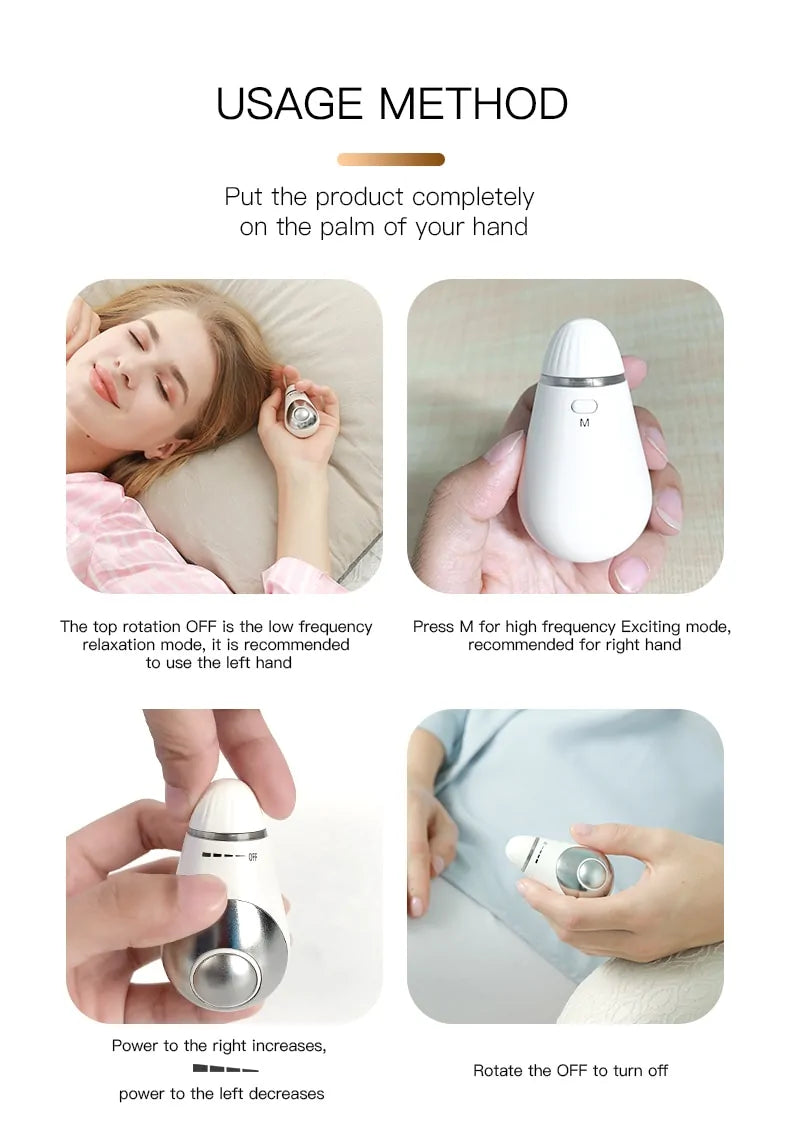 Hpynixis Microcurrent Sleep Aid Device: Pressure Relief & Relaxation
