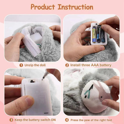 Hpynixis Breathing Koala Baby Sleep Aid